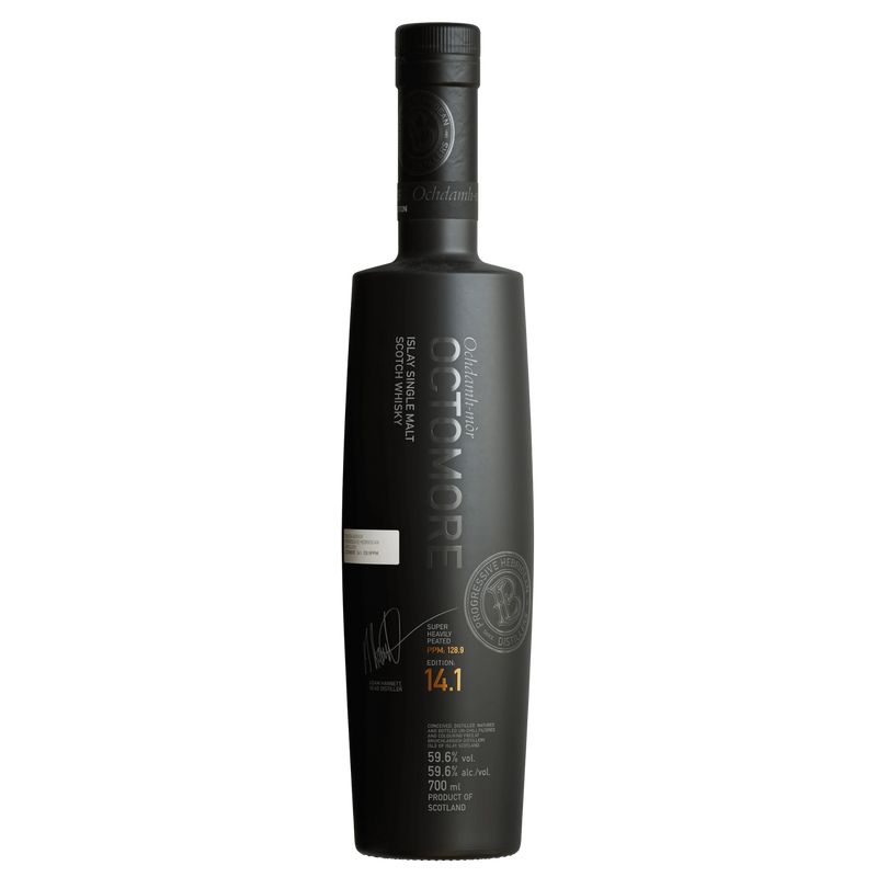 OCTOMORE ISLAY SCOTCH WHISKY 14.1 59.6%  700ML