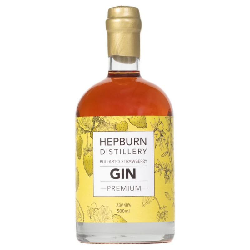 HEPBURN DISTILLERY BULLARTO STRAWBERRY GIN 500ML