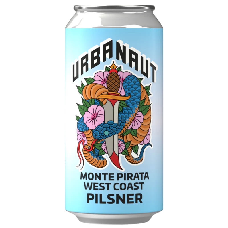 URBANAUT MONTE PIRATA PILSNER CAN 440ML