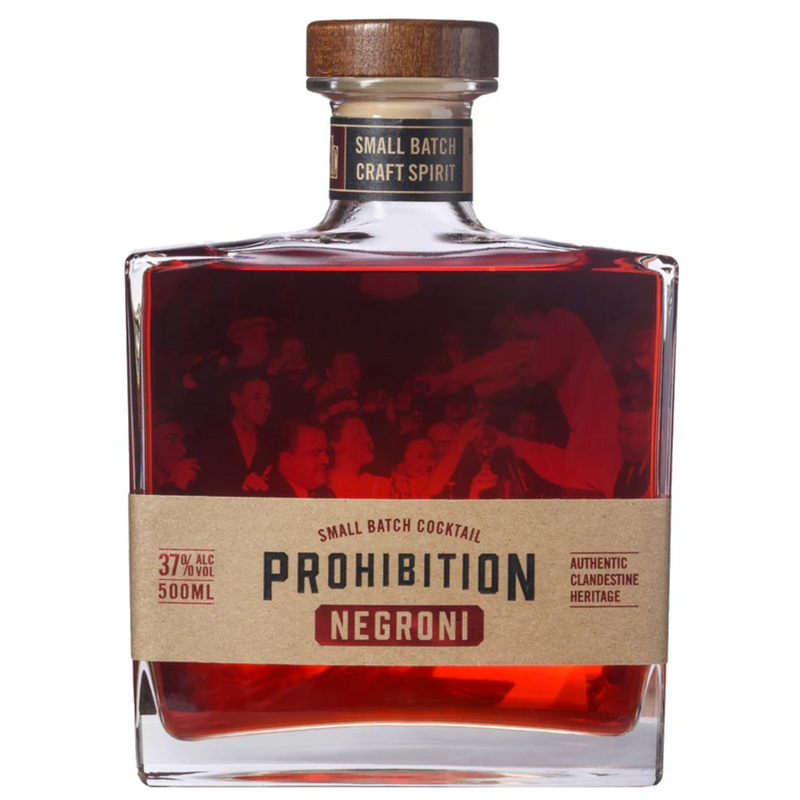 PROHIBITION BATHTUB CUT NEGRONI GIN 500ML