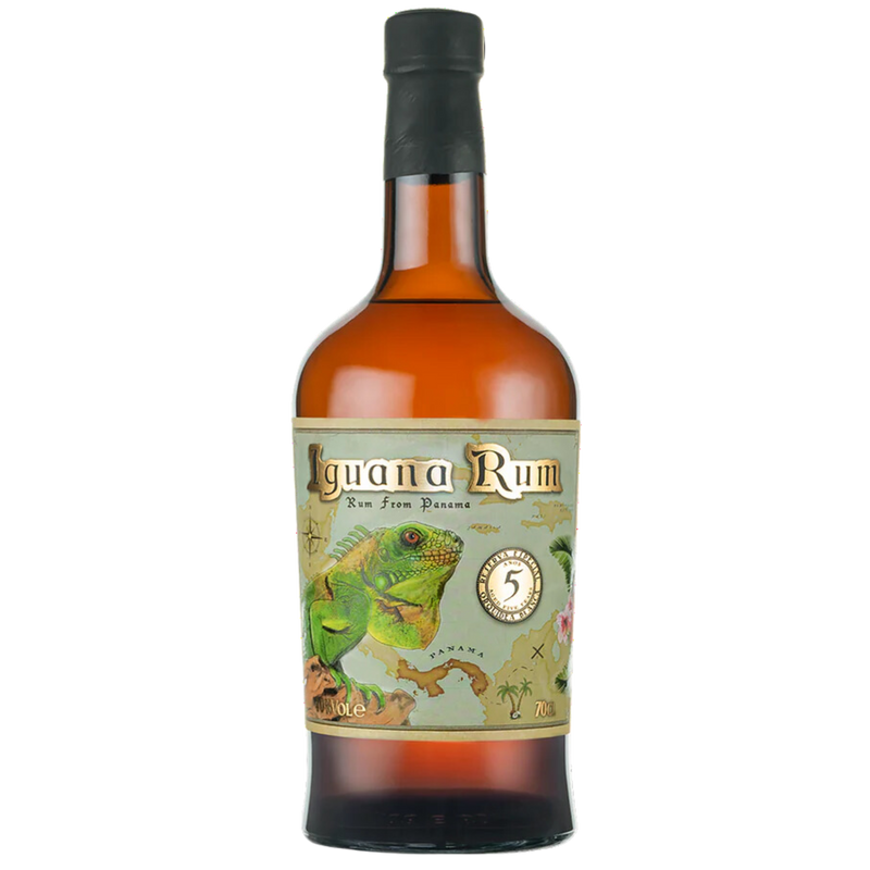 IGUANA 5 YEAR OLD PANAMA RUM 700ML