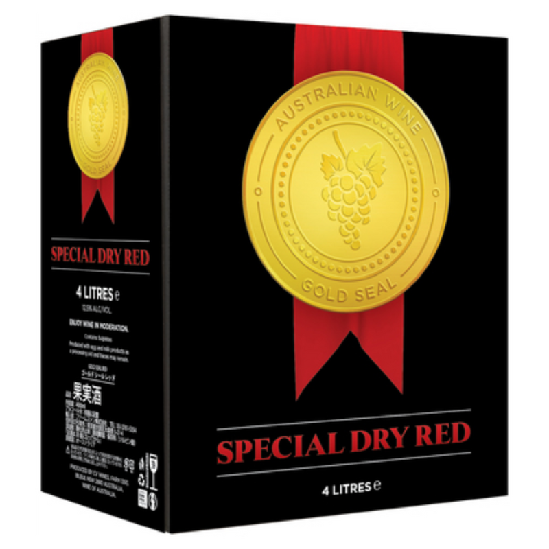 DE BORTOLI GOLD SEAL DRY RED 4L CASK