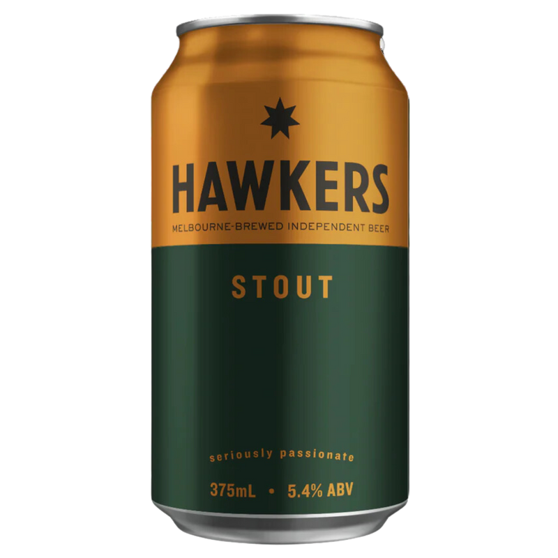 HAWKERS STOUT CAN 375ML