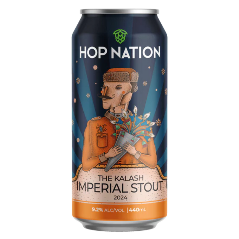 HOP NATION THE KALASH IMPERIAL STOUT 2024 CAN 440ML