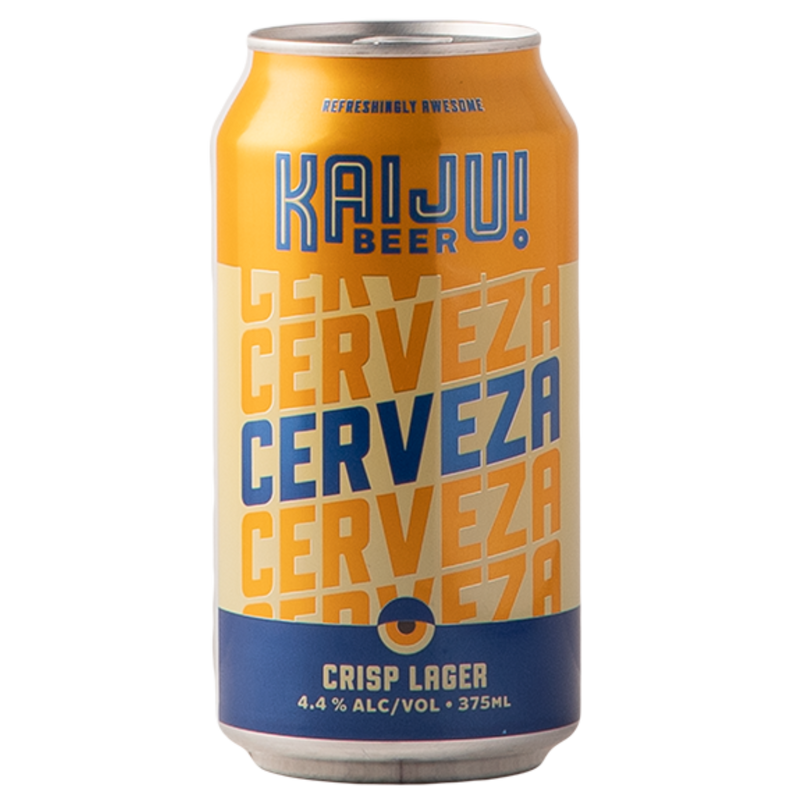 KAIJU CERVEZA CRISP LAGER CAN 375ML