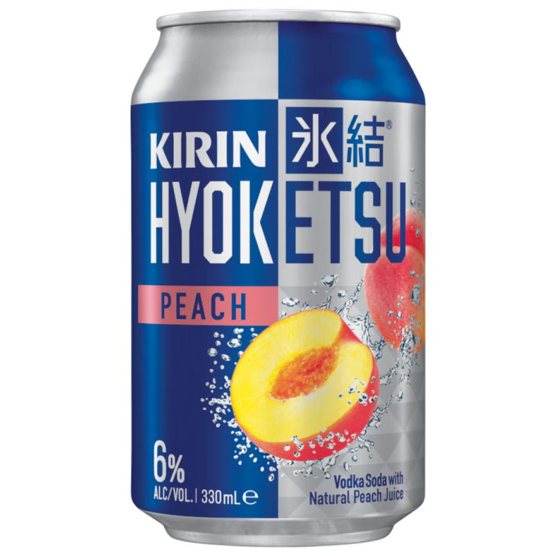 KIRIN HYOKETSU PEACH CAN 330ML