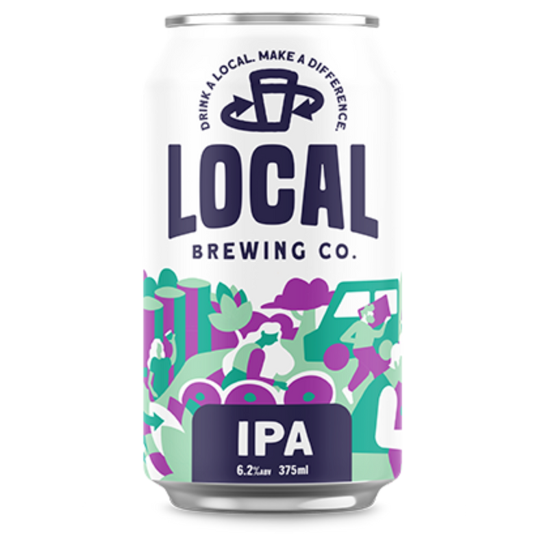 LOCAL BREWING CO IPA CAN 375ML