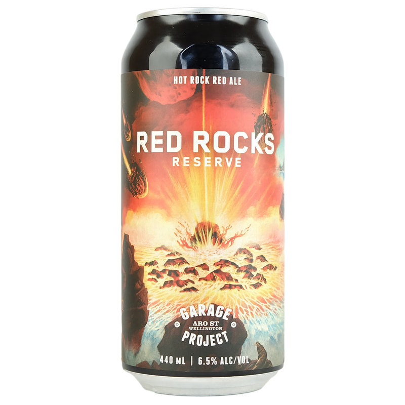 GARAGE PROJECT RED ROCKS RESERVE HOT ROCK RED ALE CAN 440ML