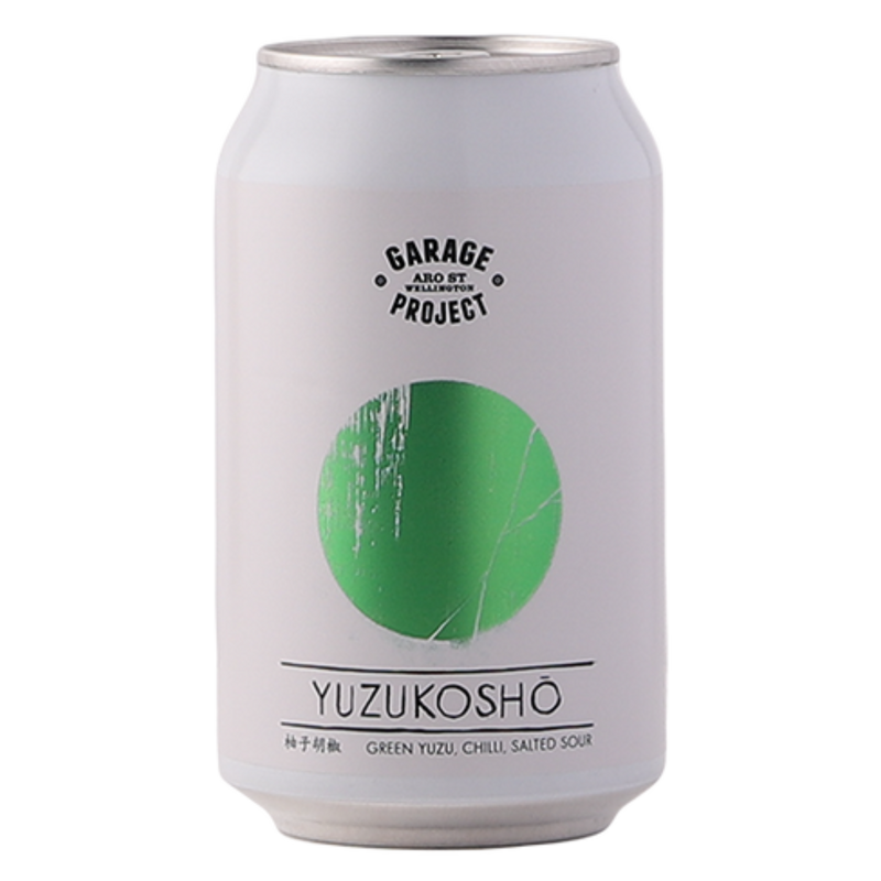 GARAGE PROJECT YUZUKOSHO GREEN YUZU, CHILLI, SALTED SOUR CAN 330ML