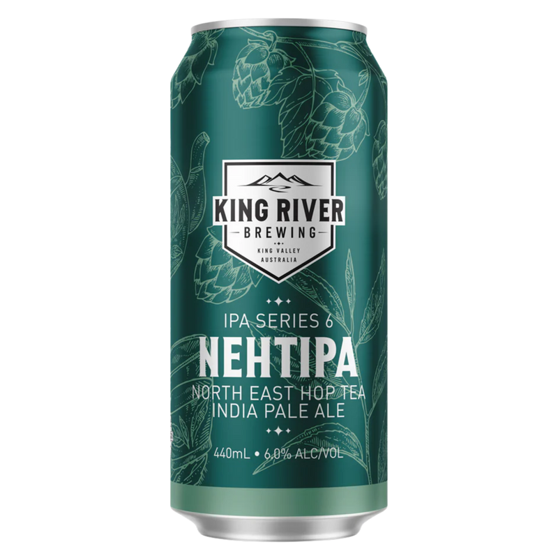 KING RIVER BREWING IPA SERIES 6 NORTH EAST HOP TEA INDIA PALE ALE CAN 440ML