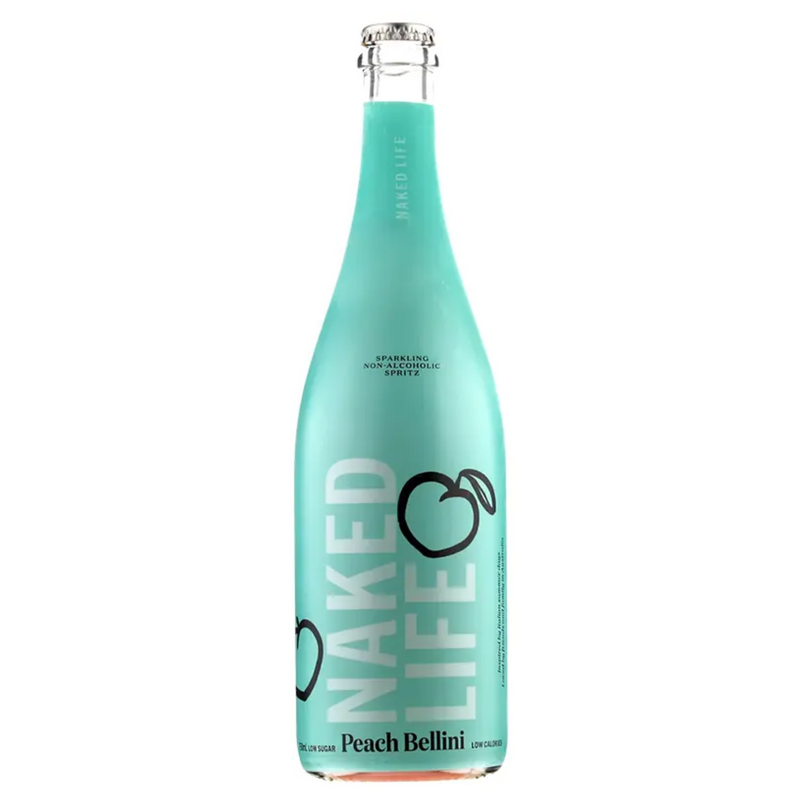 NAKED LIFE NON ALCOHOLIC PEACH BELLINI 750ML