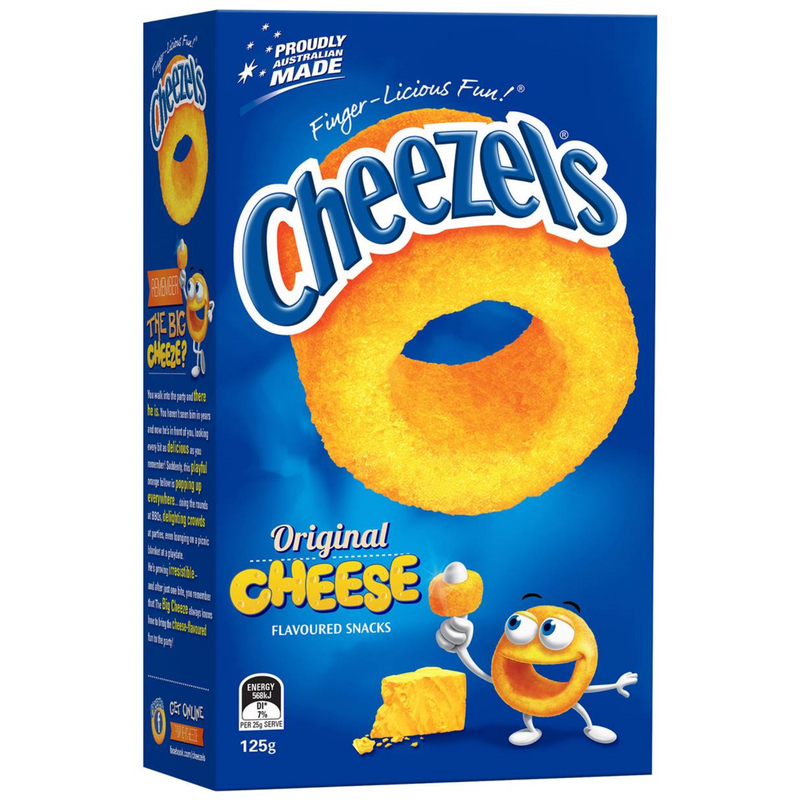 CHEEZELS CHEESE BOX 125G