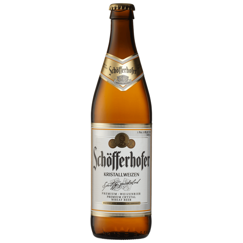 SCHOFFERHOFER KRISTALLWEIZEN BOTTLE 500ML