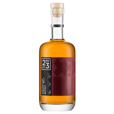 23RD STREET BATCH NO.1 SINGLE MALT WHISKY 700ML Australian 46% twenty third street district