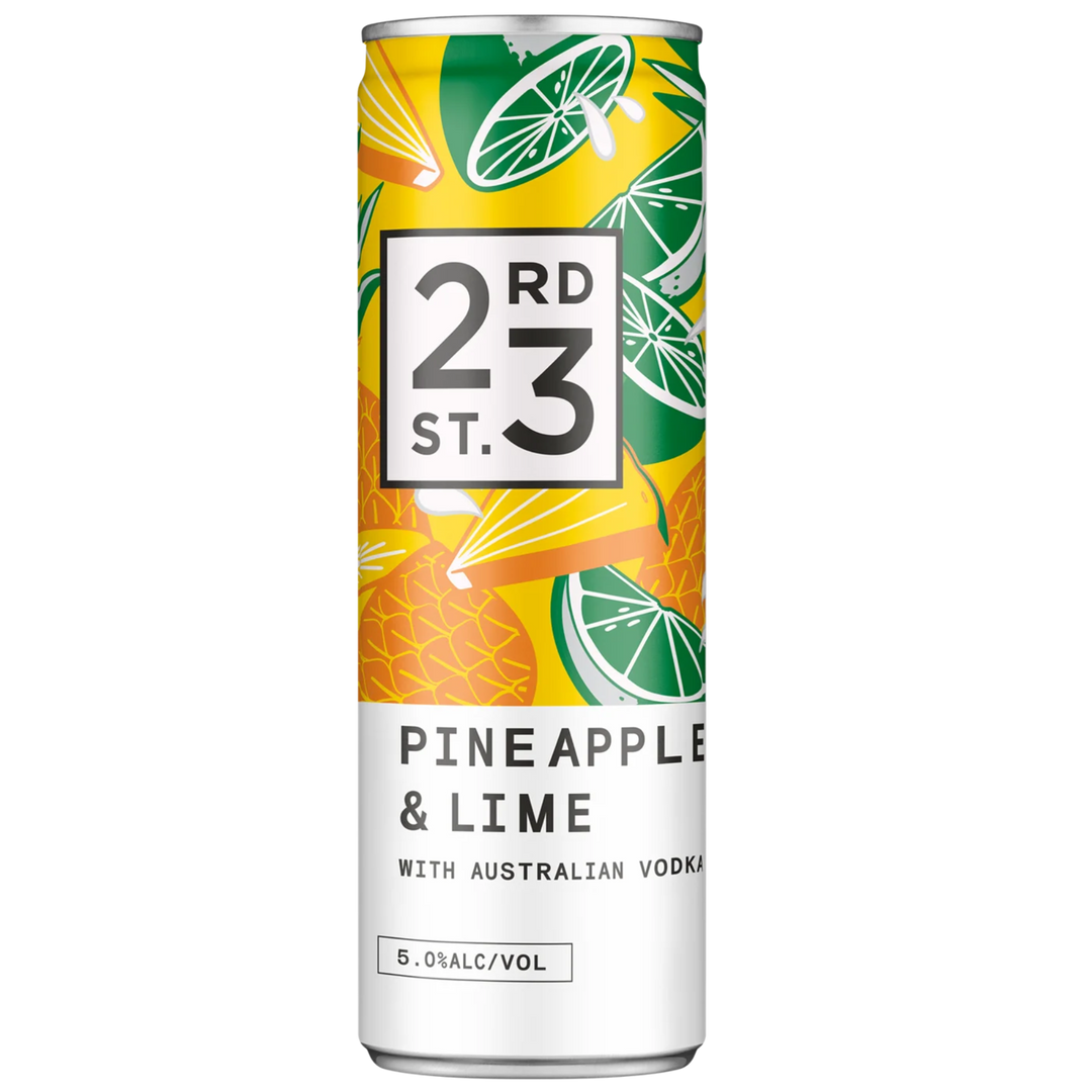 23RD ST PINE & LIME VODKA CAN 300ML