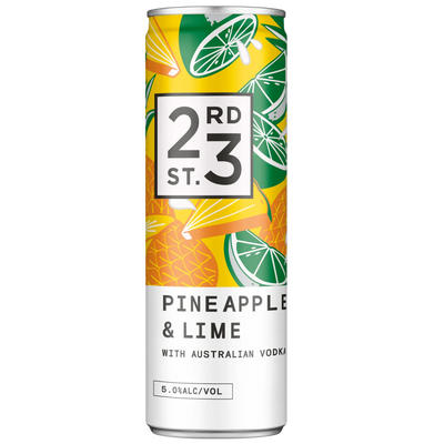 23RD ST PINE & LIME VODKA CAN 300ML