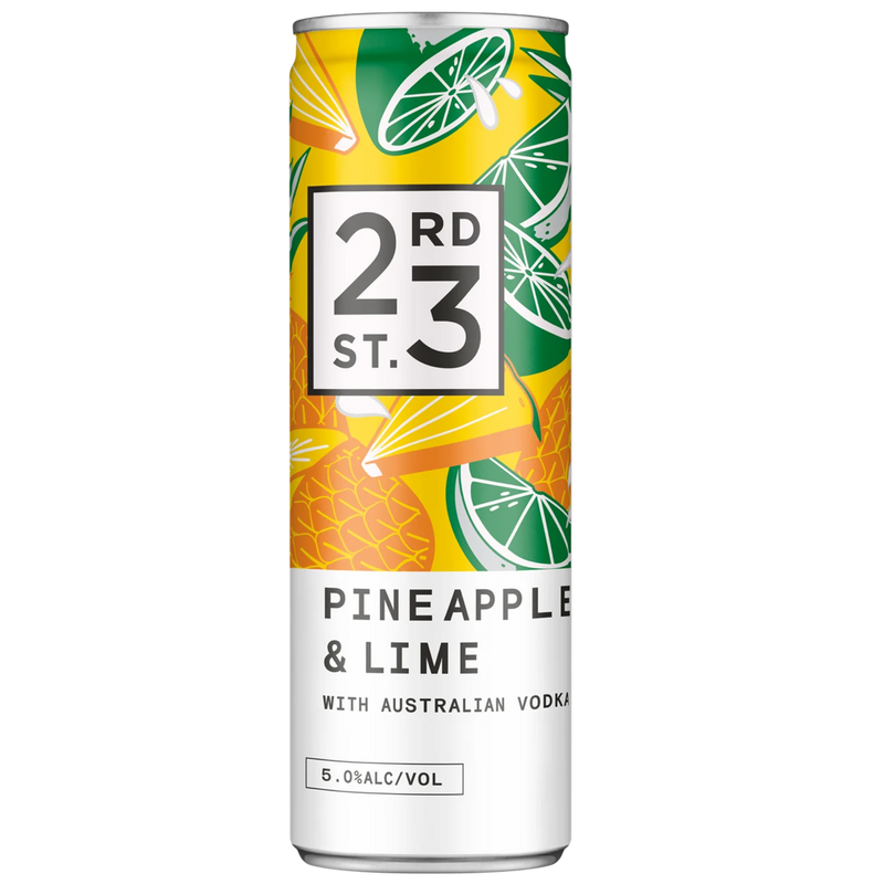 23RD ST PINE & LIME VODKA CAN 300ML