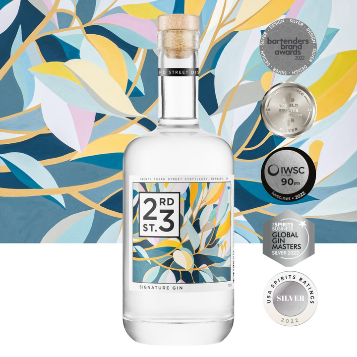 23rd St Distillery Signature Gin awards