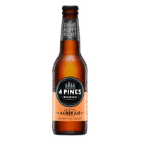 4 PINES AMERICAN AMBER ALE BOTTLE 330ML
