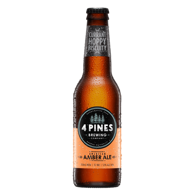 4 PINES AMERICAN AMBER ALE BOTTLE 330ML