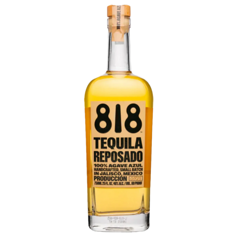 818 TEQUILA REPOSADO 700ML 100% AGAVE AZUL, SMALL BATCH, HAND CRAFTED MEXICO