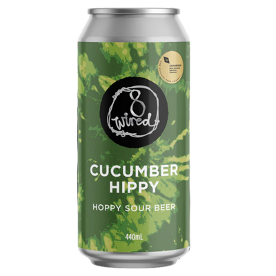 8 WIRED CUCUMBER HIPPY CAN 440ML