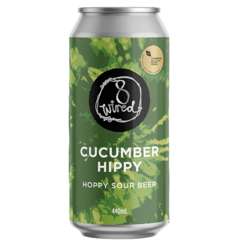 8 WIRED CUCUMBER HIPPY CAN 440ML