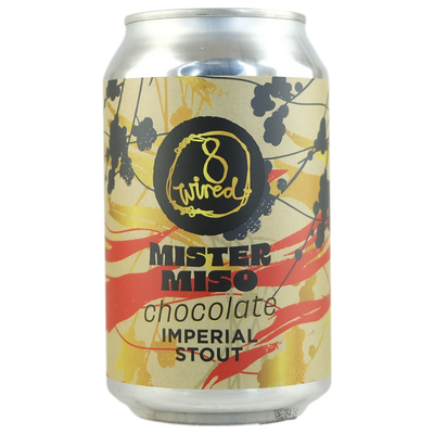 8 WIRED MISTER MISO CHOCOLATE IMPERIAL STOUT CAN 330ML