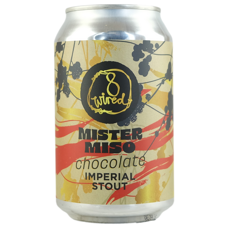 8 WIRED MISTER MISO CHOCOLATE IMPERIAL STOUT CAN 330ML