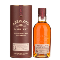 ABERLOUR 12YO DOUBLE CASK SINGLE MALT SCOTCH WHISKY 700ML Speyside matured Distillery