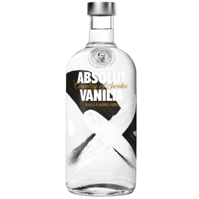 ABSOLUT VANILLA VODKA 700ML Made in Sweden, Flavoured Vodka