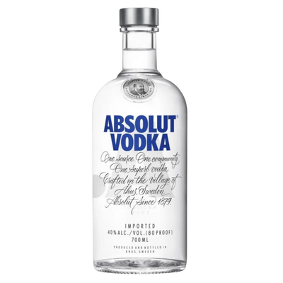 ABSOLUT VODKA 700ML Made in Sweden Imported 