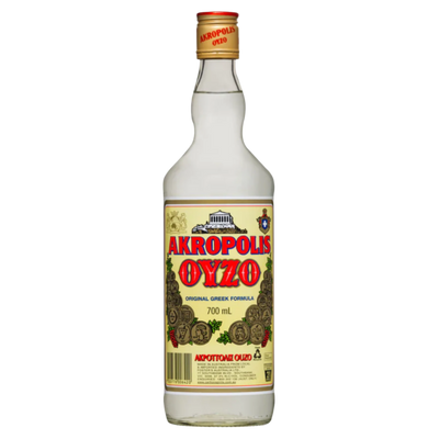 AKROPOLIS OUZO 700ML Oyzo Original Greek Formula Spirit