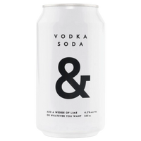 AMPERSAND VODKA & SODA CAN 355ML