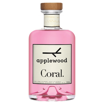 APPLEWOOD CORAL GIN 500ML PINK GIN