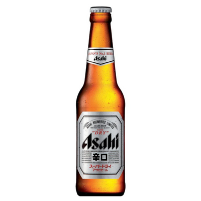 ASAHI SUPER DRY BOTTLE 330ML 6 PACK