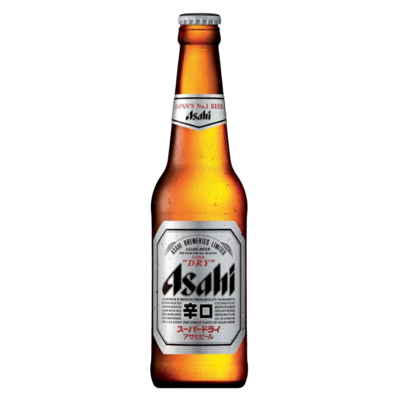 ASAHI SUPER DRY BOTTLE 330ML 6 PACK