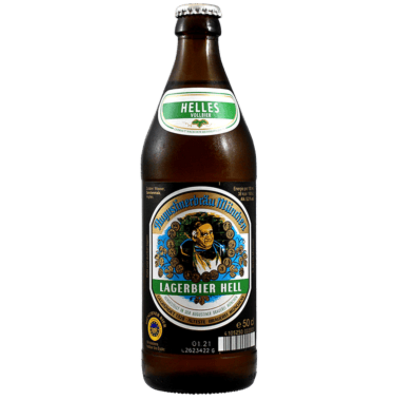 AUGUSTINER LAGERBIER HELL BOTTLE 500ML