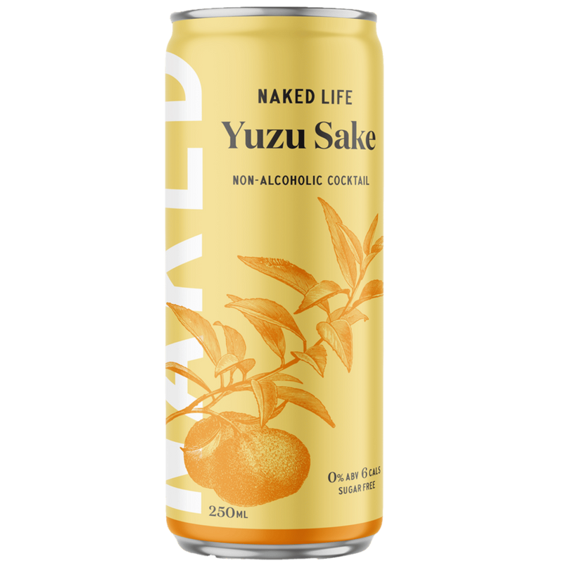 NAKED LIFE NON-ALCOHOLIC YUZU SAKE CAN 250ML