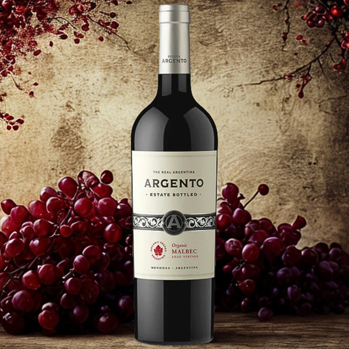 Argento Organic Malbec 2024 bottle 