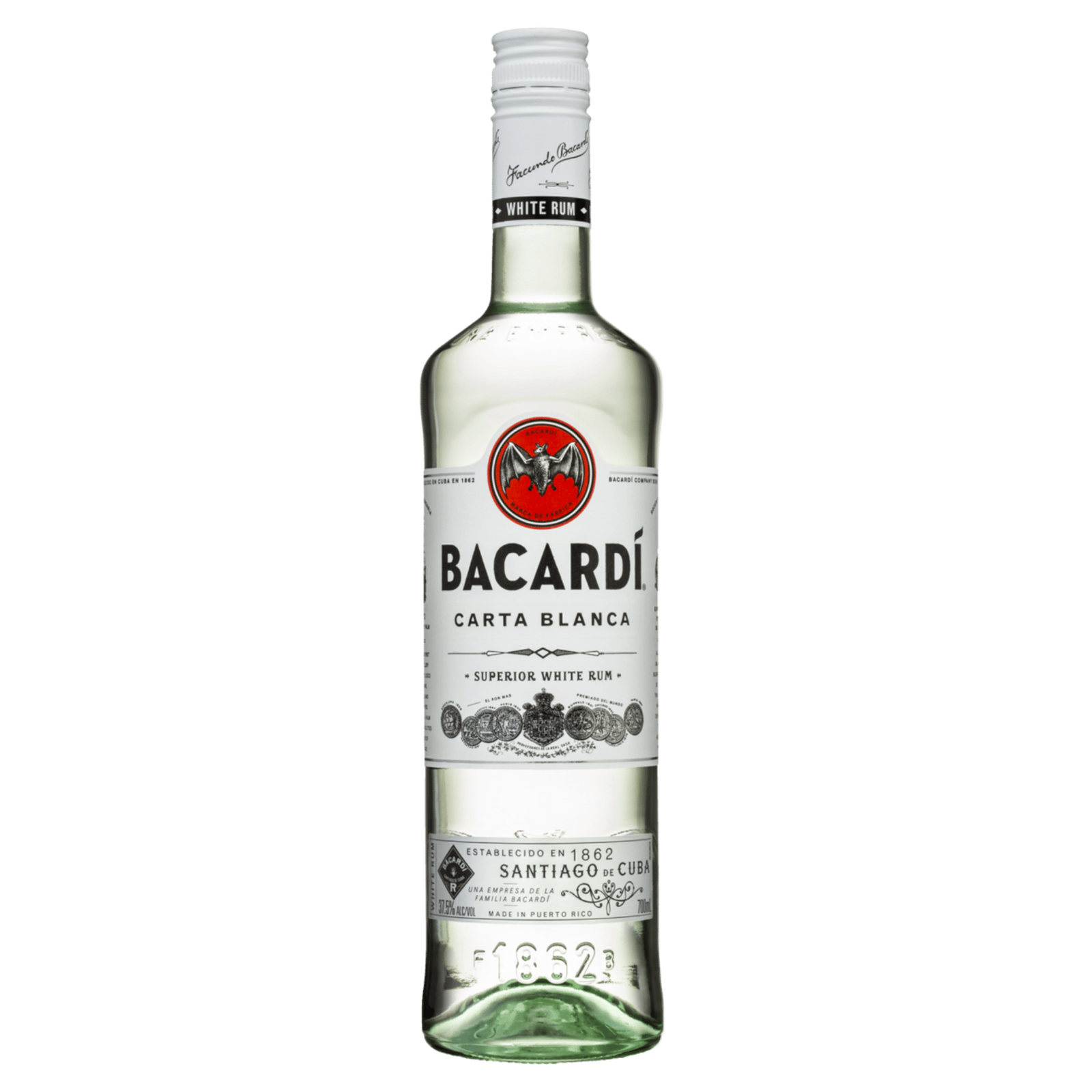 BACARDI CARTA BLANCA RUM 700ML WHITE RUM