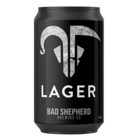 BAD SHEPHERD LAGER CAN 375ML
