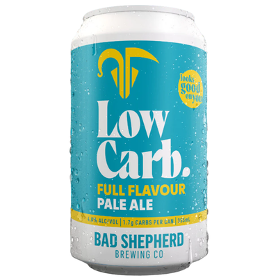 BAD SHEPHERD LOW CARB PALE ALE CAN 355ML