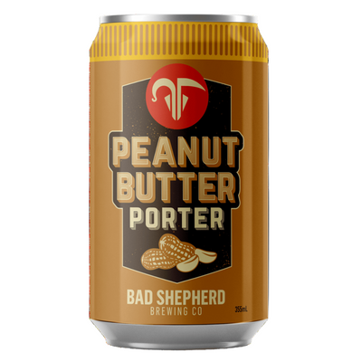 BAD SHEPHERD PEANUT BUTTER PORTER CAN 355ML