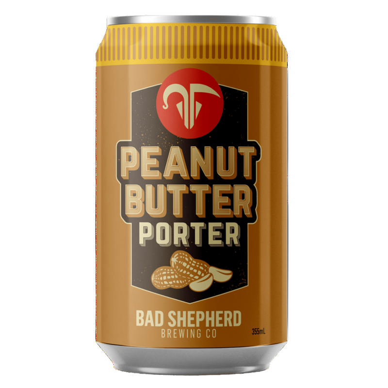 BAD SHEPHERD PEANUT BUTTER PORTER CAN 355ML