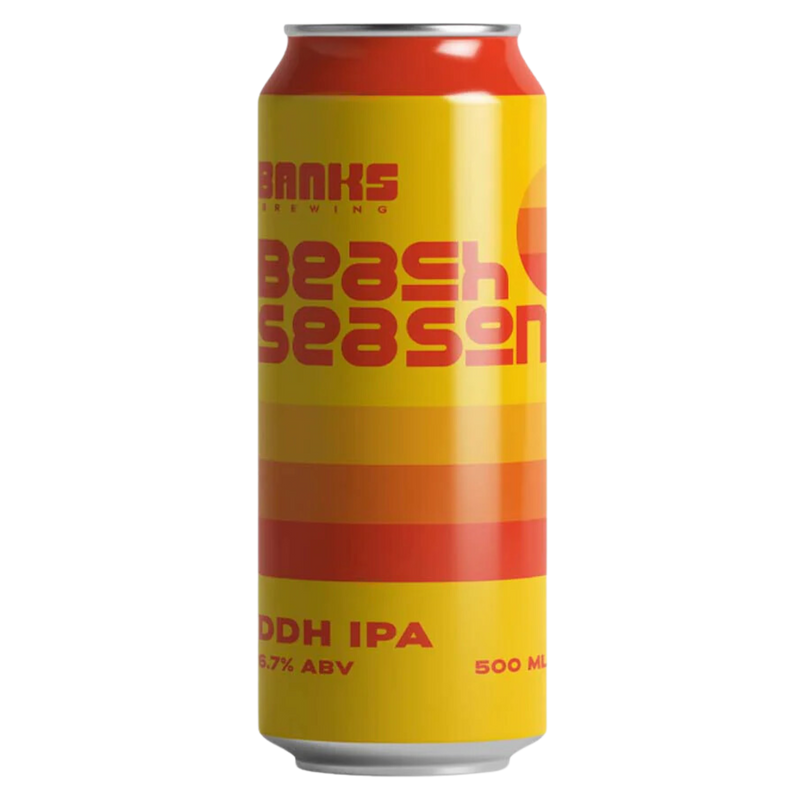 BANKS BREWING BEACH SEASON DDH IPA CAN 500ML