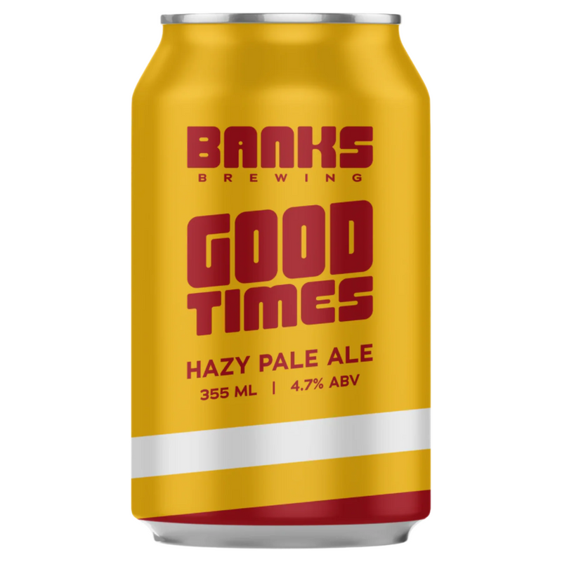 BANKS BREWING GOOD TIMES HAZY PALE ALE CAN 355ML