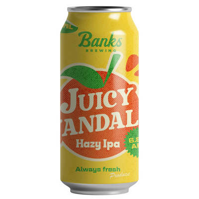 BANKS BREWING JUICY JANDAL HAZY IPA CAN 500ML
