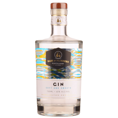 BASS & FLINDERS SOFT AND SMOOTH GIN 700ML