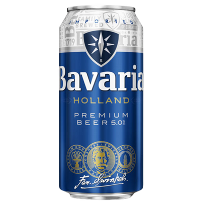 BAVARIA PREMIUM BEER PILSNER CAN 440ML